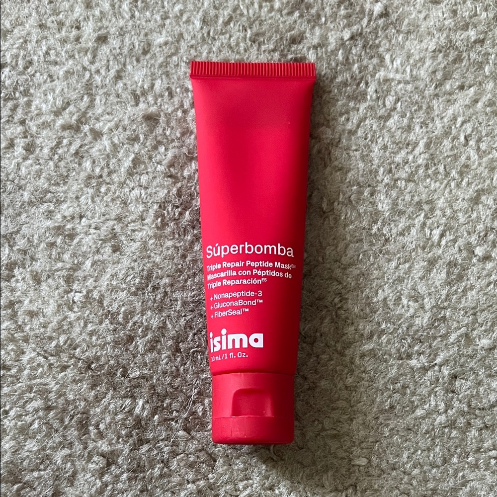 ❗️LAST 1❗️🤎5 For $25🤎 ISIMA Súperbomba Triple Repair Peptide Hair Mask Sample